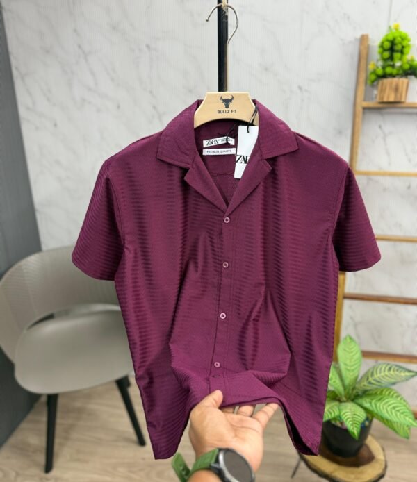 ZARA CUBAN COLLERED SHIRT