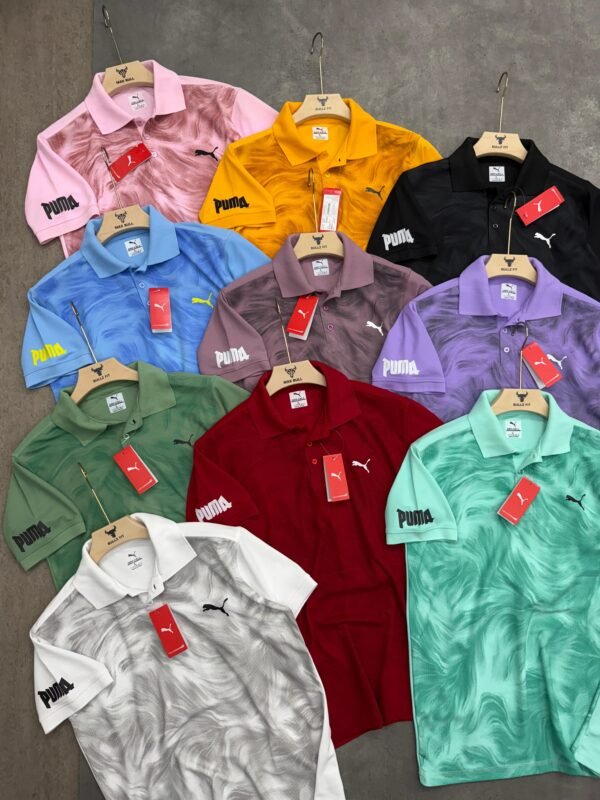 PUMA PRINTED POLO