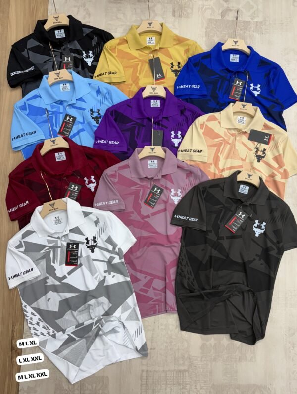 UNDERARMOUR PRINTED POLO