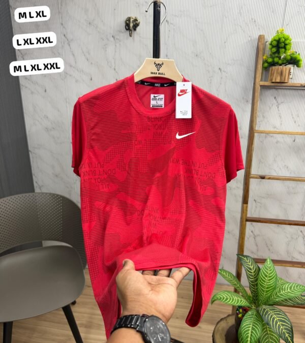 NIKE PRINTED ROUND NECK