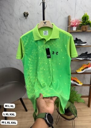 UNDERARMOUR POLO - Light Green, XL