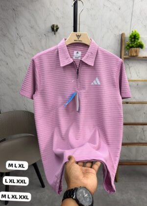 ADIDAS FOOTBALL STRIPES ZIPPER - Pink, XL