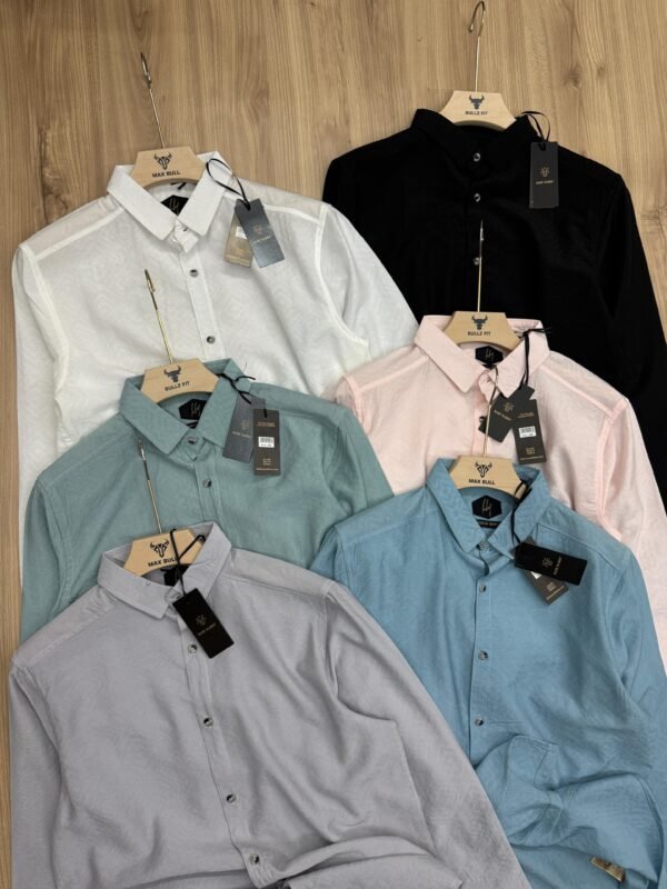 RARE RABBIT SMART COLLARED FULL SLEEVE SHIRT 