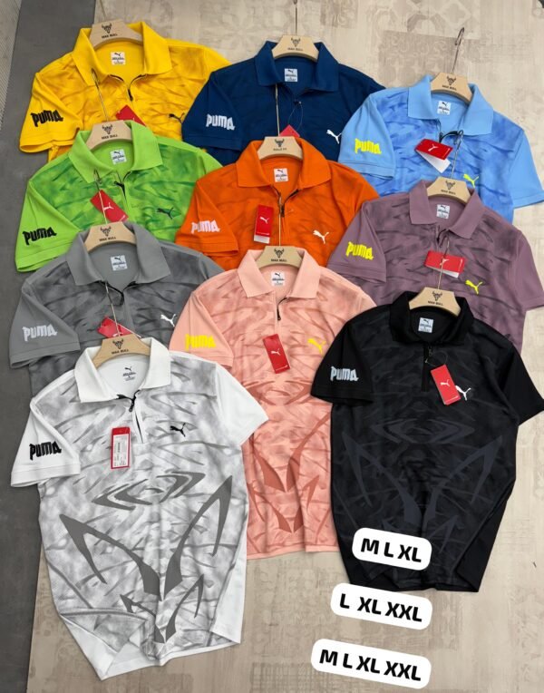 PUMA PRINTED PQ POLO