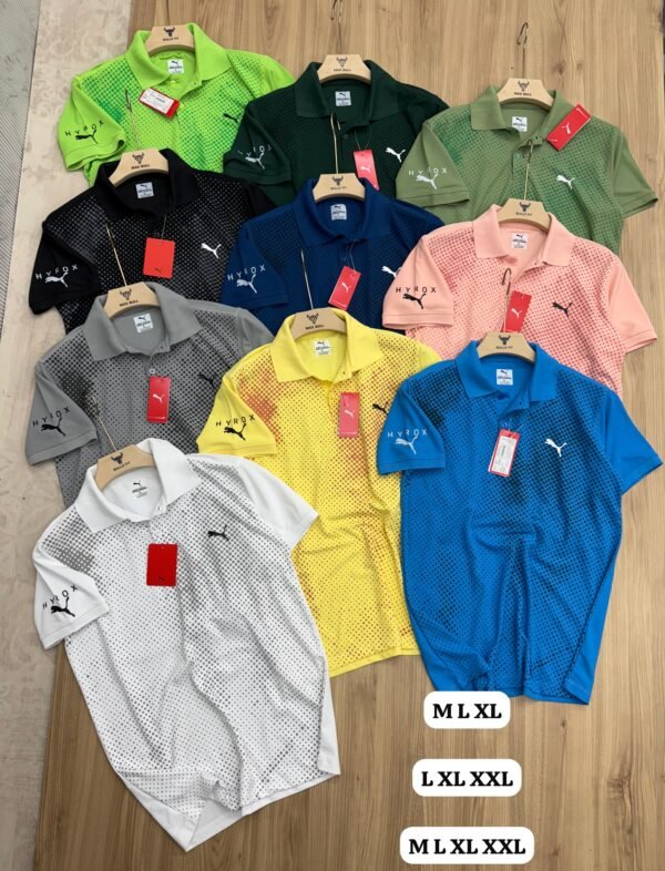 PUMA HYROX PRINTED Mars pique POLO