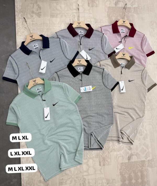 NIKE ZIPPER POLO