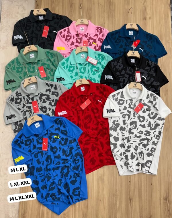 PUMA PRINTED PQ POLO