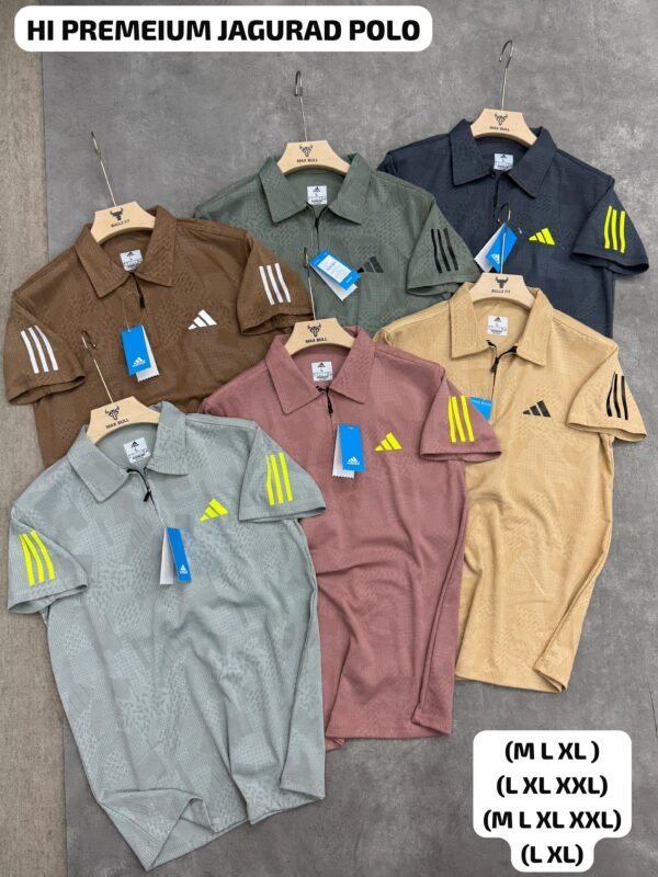 ADIDAS IMPORTED SWEDEN JAQUARD ZIPPER