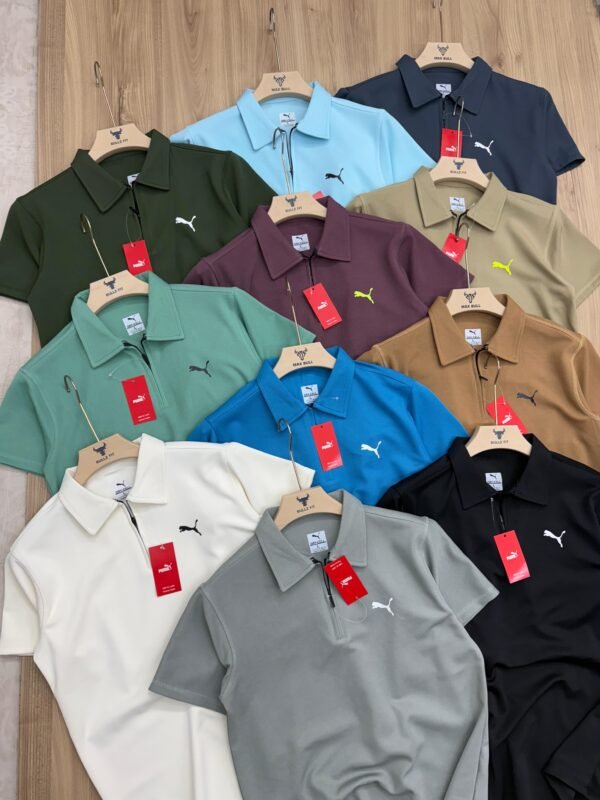 PUMA ZIPPER POLO