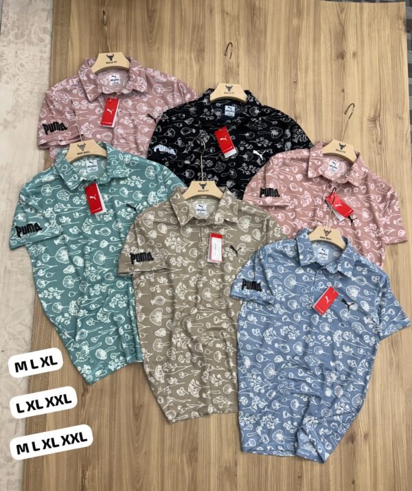 PUMA BQ PRINTED POLO