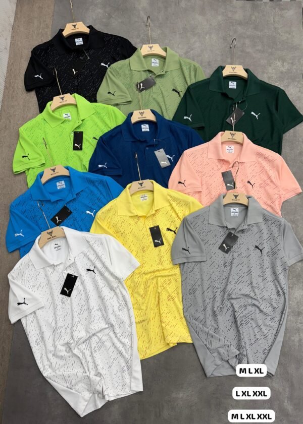 PUMA PRINTED POLO