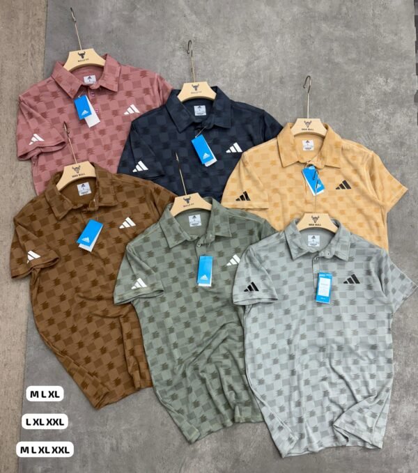 ADIDAS HI PREMEIUM JAQUARD POLO