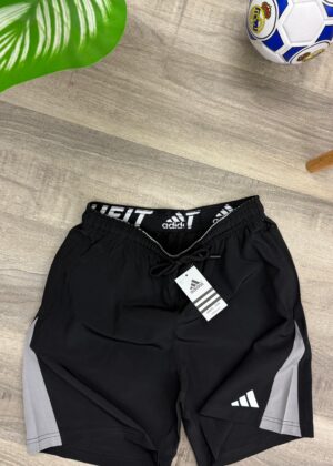 ADIDAS ELASTIC SHORTS - M, Black