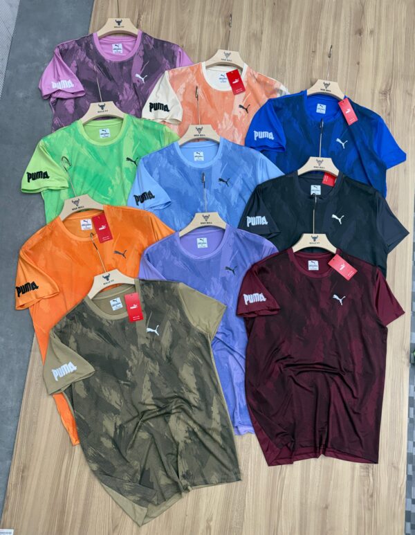 PUMA PRINTED ROUND NECK T-SHIRT