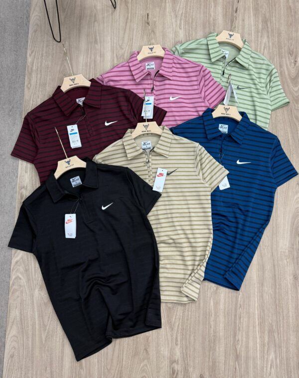 NIKE ZIPPER POLO