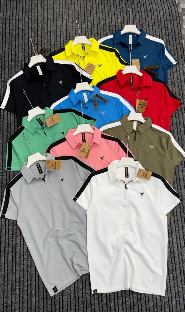 MAXBULL ZIPPER POLO