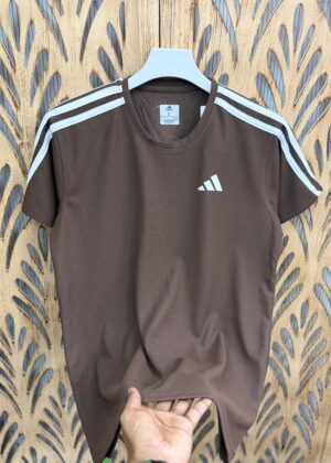 ADIDAS NETFOLDING ROUND NECK - L, Coffee brown