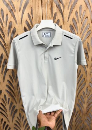 NIKE POLO - L, Ash Grey