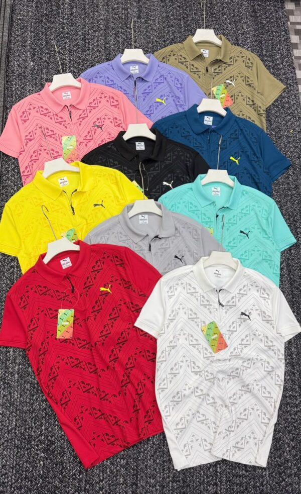 PUMA ZIPPER POLO