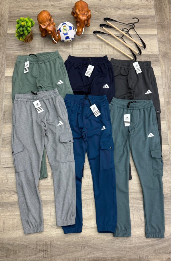 ADIDAS CARGO DENIM TRACK PANT