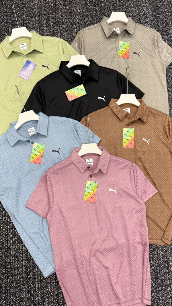 PUMA PREMIUM KOREAN STRUCTURED JACQUARD POLO
