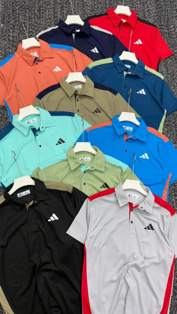 ADIDAS PREMEIUM CUT AND SEW COLLAR POLO