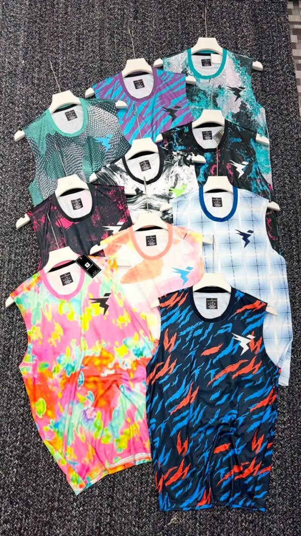 TECHNO SPORT PREMEIUM PRINTED SLEEVELESS
