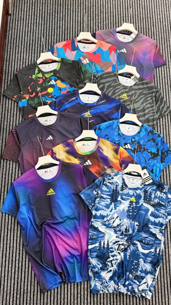 ADIDAS PREMEIUM KOREON DOUBLE SIDE PRINTED ROUND NECK